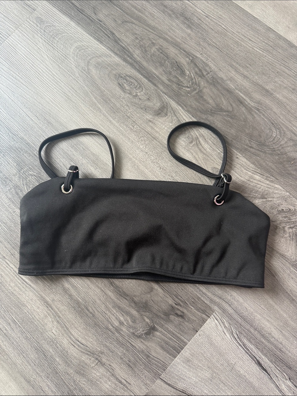 alo black sports bra XS